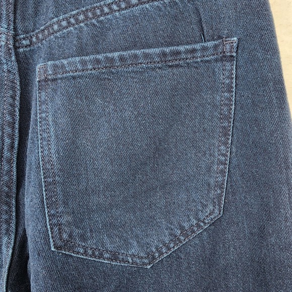 Banana Republic Wide Leg Jeans 26/2 High Rise Relaxed Fit Dark Wash NWT - Picture 6 of 9